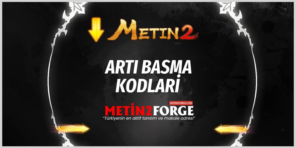 Metin2 Artı Basma Kodları: Güçlü Eşyalar İçin En İyi Kodlar