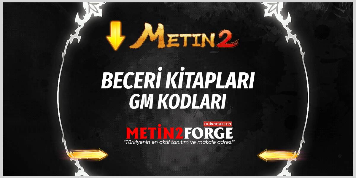 Metin2 BK Kodları: Karakterlere Özel Beceri Kitapları