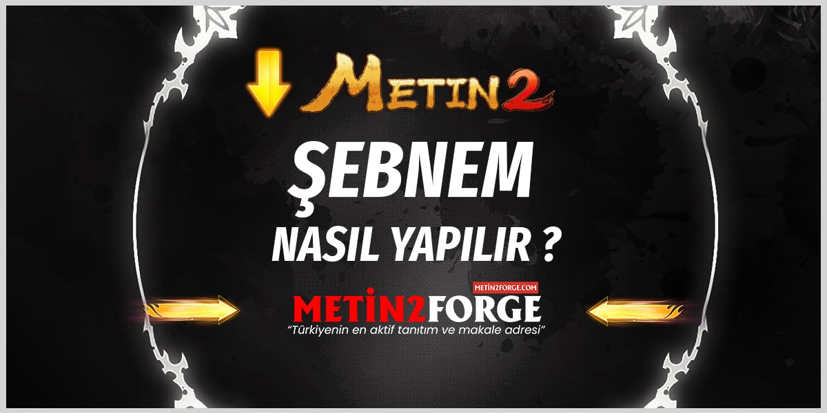 Metin2 Su Taşı ve Şebnem Suyu Yapımı Rehberi