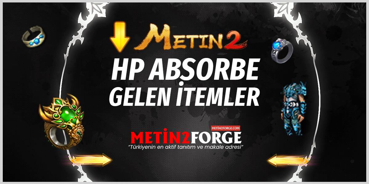 Metin2 HP Absorbe Gelen Itemler: En İyi HP Yenileyici Eşyalar